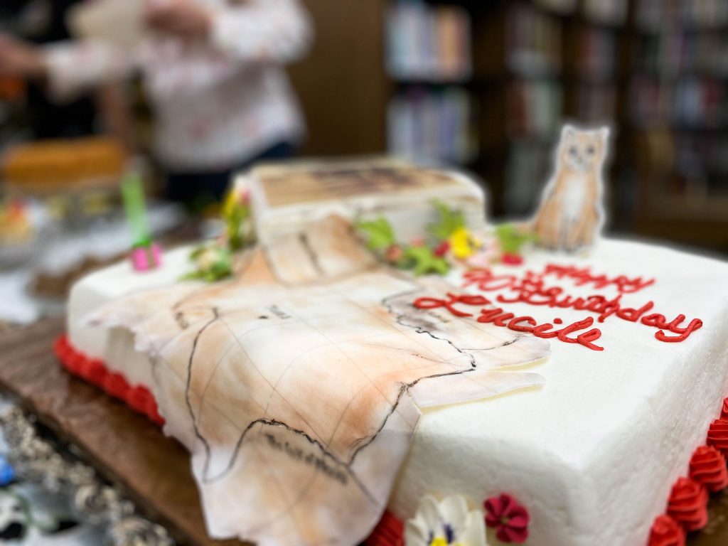 Dr. Lucile Estell Birthday Cake Minus the 90 Candles