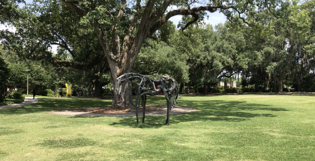 Chad Everett Harris Landscape Contractor for the Sydney & Walda Besthoff Sculpture Garden