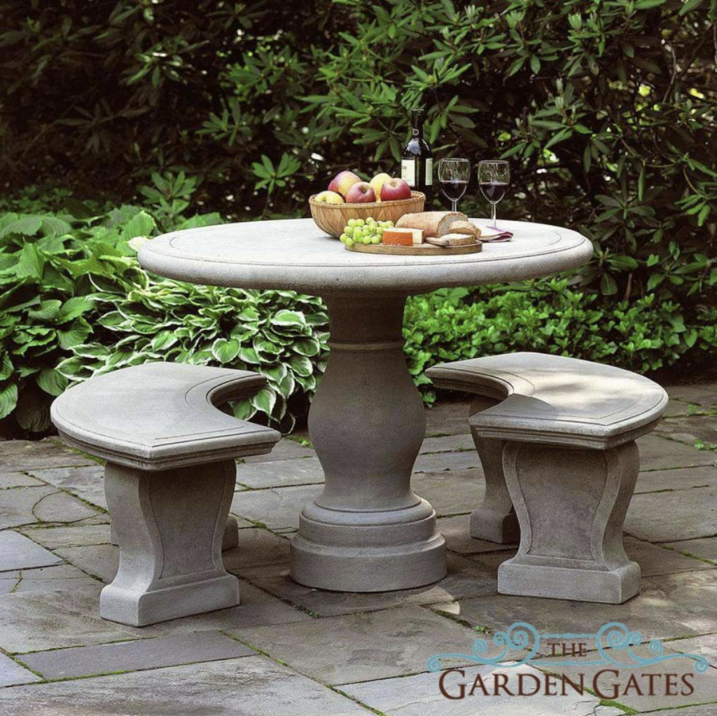 Campania International Palladio Garden Table Set